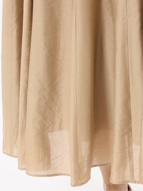 シルキーローン タックギャザースカート