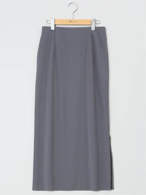 カットジョーゼットタイトスカート