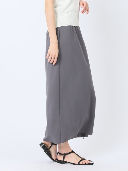 カットジョーゼットタイトスカート