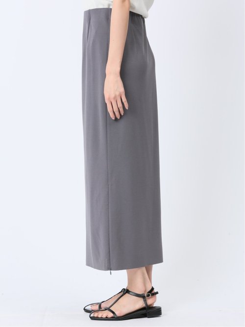 カットジョーゼットタイトスカート