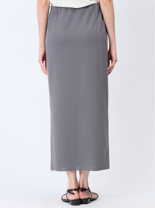 カットジョーゼットタイトスカート