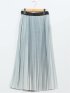 グラデーションプリーツ ロングスカート