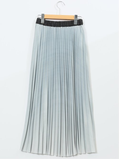 グラデーションプリーツ ロングスカート