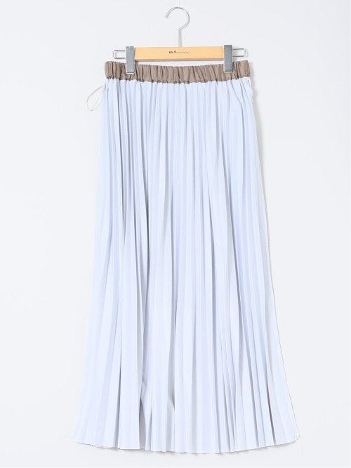 グラデーションプリーツ ロングスカート