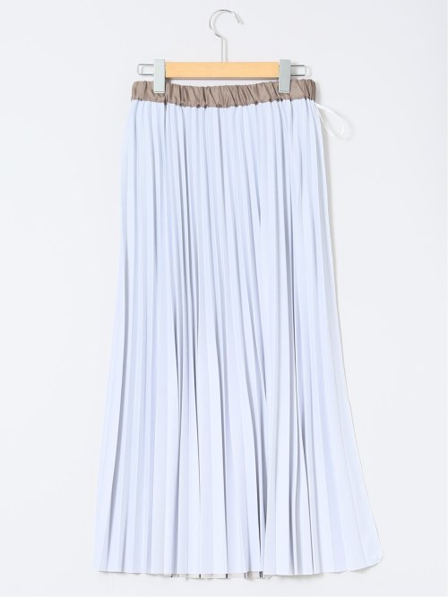 グラデーションプリーツ ロングスカート