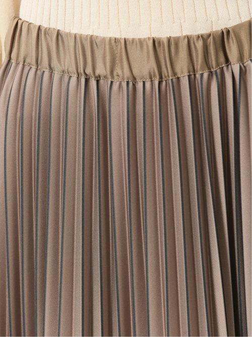 グラデーションプリーツ ロングスカート