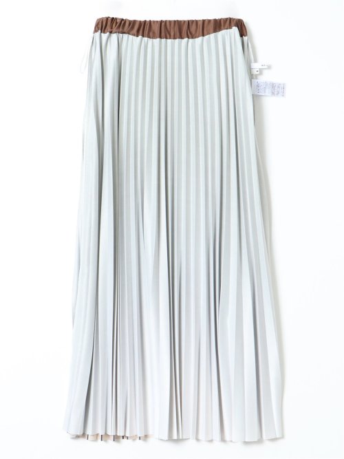 グラデーションプリーツ ロングスカート