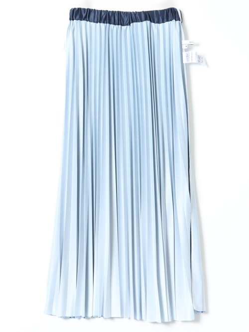 グラデーションプリーツ ロングスカート