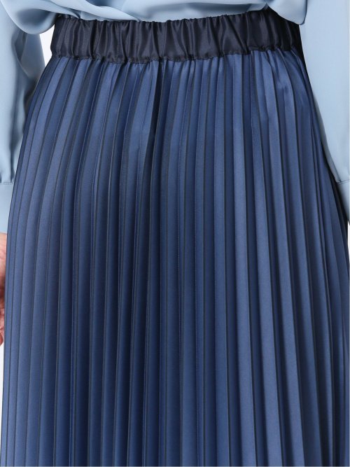 グラデーションプリーツ ロングスカート