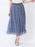 シフォンジョーゼット ロングスカート