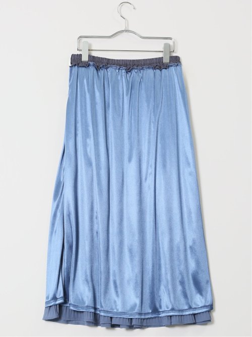 シフォンジョーゼット ロングスカート