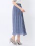 シフォンジョーゼット ロングスカート