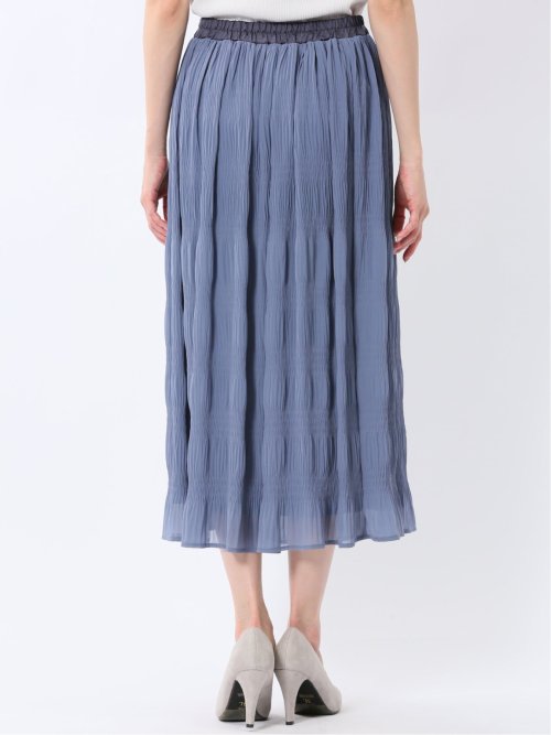 シフォンジョーゼット ロングスカート