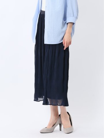 シフォンジョーゼット ロングスカート