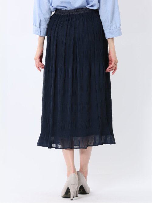 シフォンジョーゼット ロングスカート