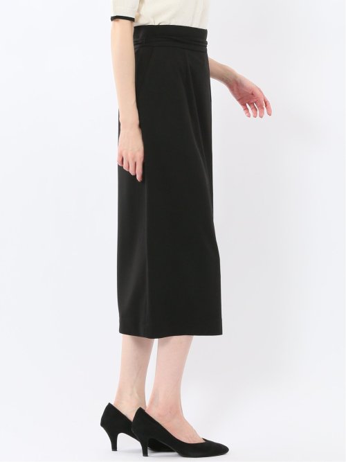 ストレッチ ロープベルト付き ナロースカート