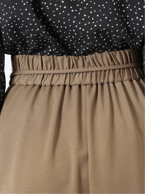 ストレッチ ロープベルト付き ナロースカート