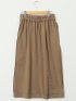 ストレッチ ロープベルト付き ナロースカート