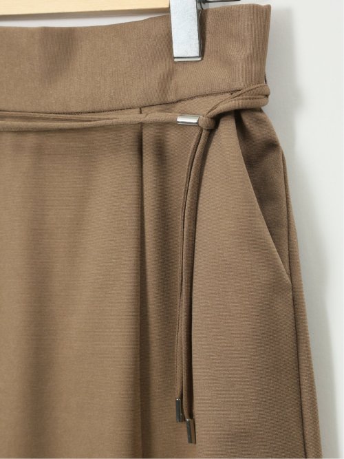 ストレッチ ロープベルト付き ナロースカート