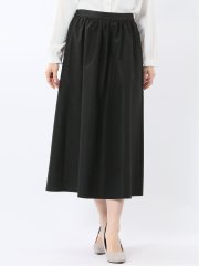 ギャザー フレアースカート