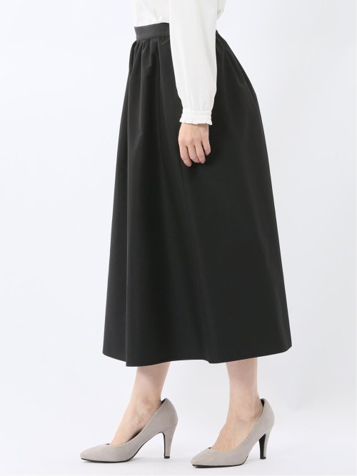 ギャザー フレアースカート