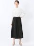 ギャザー フレアースカート