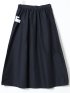 ギャザー フレアースカート