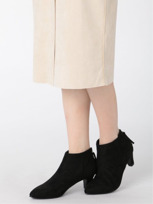 スエード調 タイトスカート(セットアップ可能)