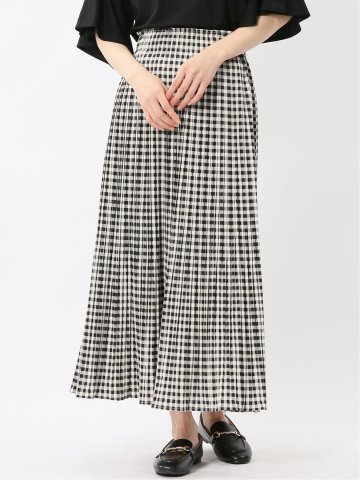 ハンチ/HUNCH チェック柄 プリーツスカート