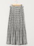 ハンチ/HUNCH チェック柄 プリーツスカート