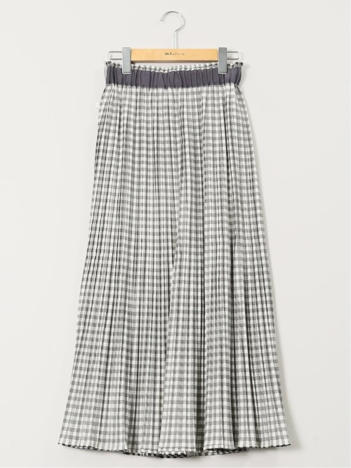 ハンチ/HUNCH チェック柄 プリーツスカート