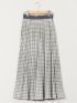 ハンチ/HUNCH チェック柄 プリーツスカート