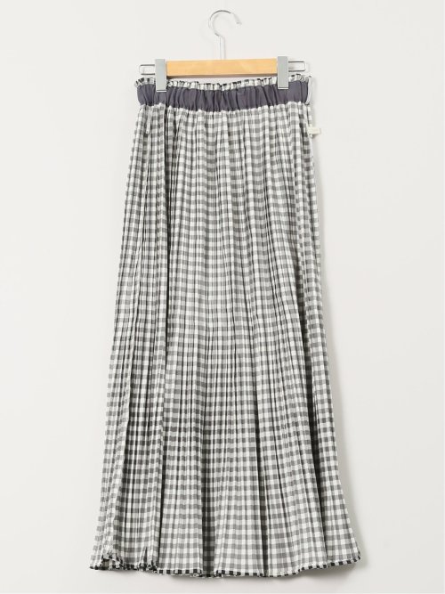 ハンチ/HUNCH チェック柄 プリーツスカート