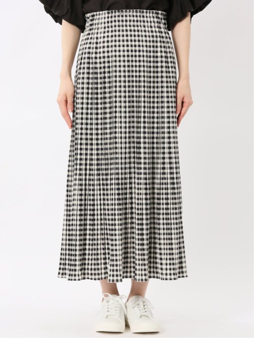 ハンチ/HUNCH チェック柄 プリーツスカート