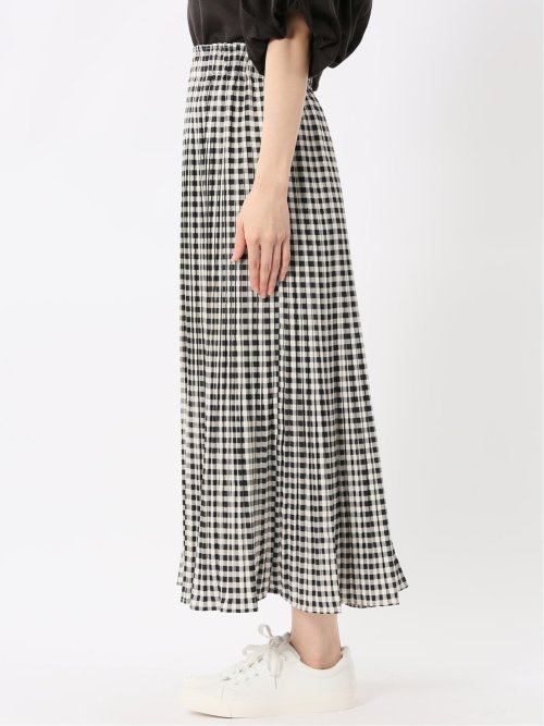 ハンチ/HUNCH チェック柄 プリーツスカート