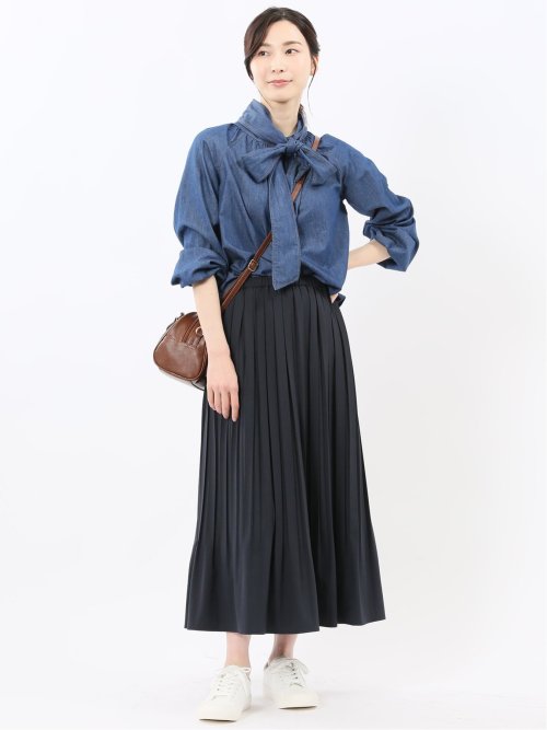 シャルリッシュ/Shallish 保湿 UV プリーツスカート(セットアップ可能)