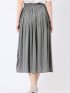 チャームベリーチック/CHRM BERRY TIC サテン 消し プリーツ ロング スカート