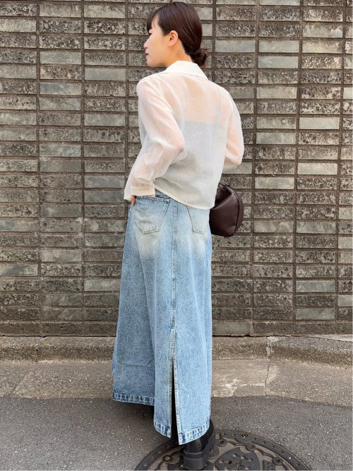ドロー/DRAW デニムスカート
