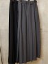 pleats long skirt