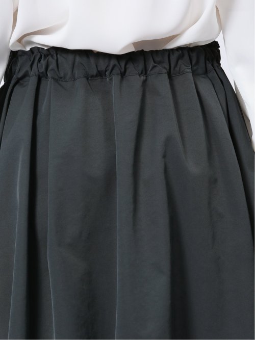 ストレッチ Aライン タックスカート
