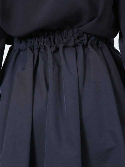 ストレッチ Aライン タックスカート