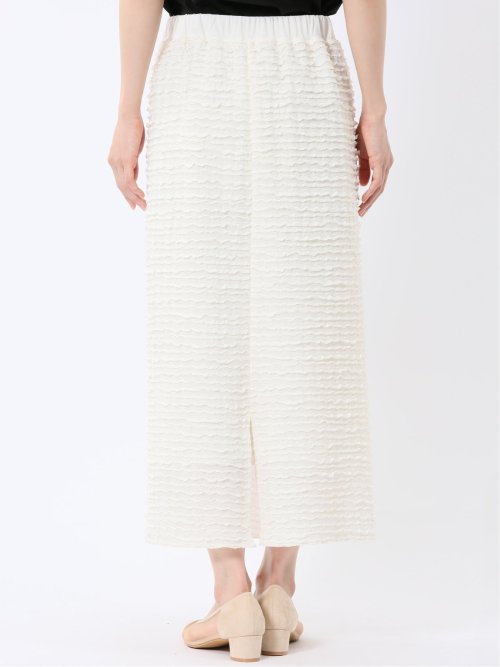 フリル ロングタイトスカート