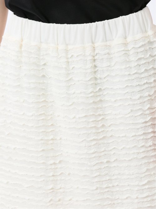 フリル ロングタイトスカート