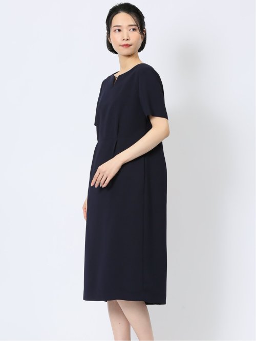 ｍｆ　トリアセテート風ＮＶワンピース１０８
