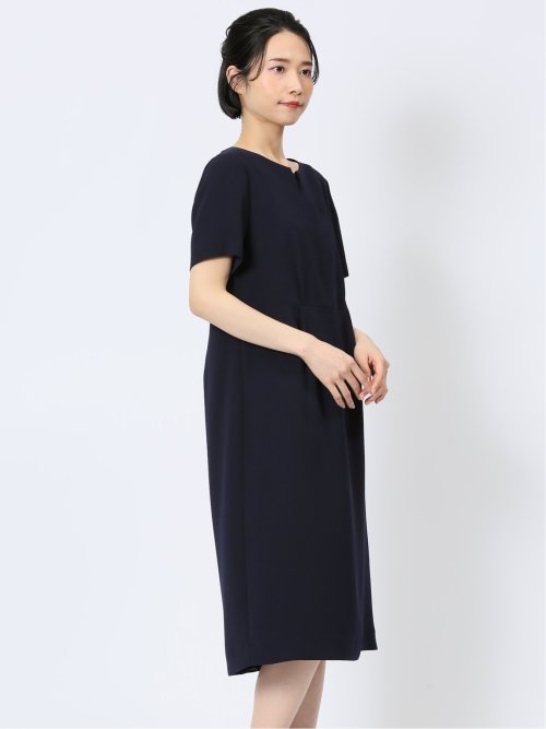 ｍｆ　トリアセテート風ＮＶワンピース１０８