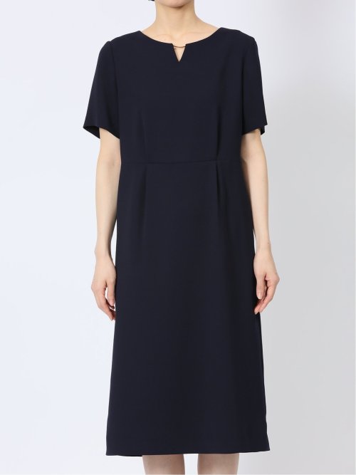 ｍｆ　トリアセテート風ＮＶワンピース１０８