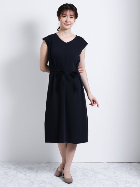 ダブルクロス セットアップ ノースリーブワンピース 紺 M 75紺 ワンピース ドレス Taka Q Online Shop タカキューオンラインショップ 公式通販