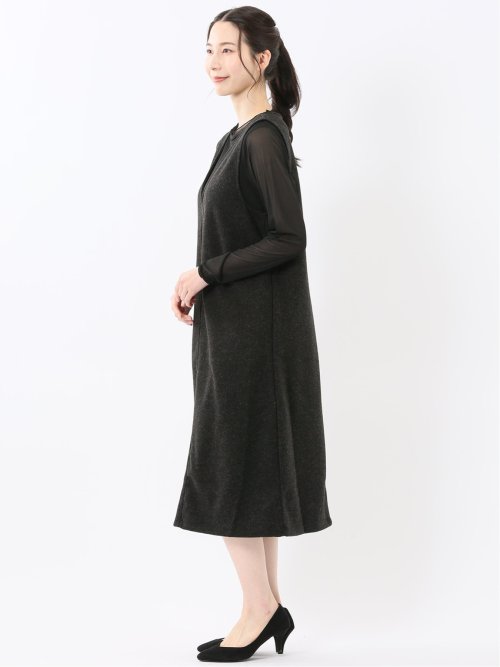 ストレッチウォッシャブル ウーリッシュ ジャンスカ(セットアップ可能)