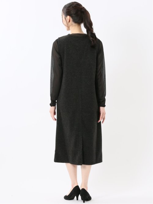 ストレッチウォッシャブル ウーリッシュ ジャンスカ(セットアップ可能)