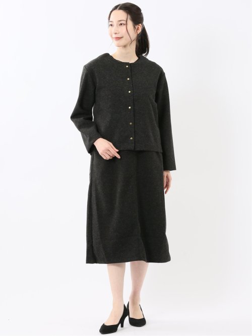 ストレッチウォッシャブル ウーリッシュ ジャンスカ(セットアップ可能)